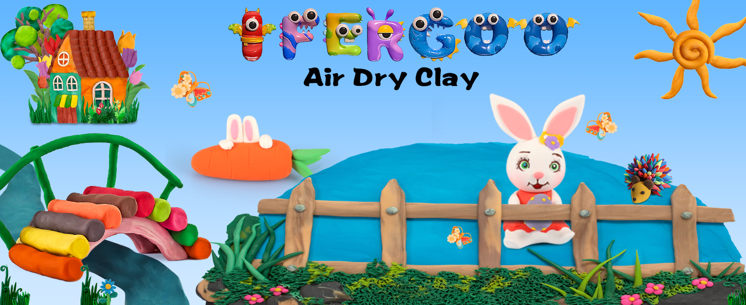 modeling clay, air dry clay for kids, polymer clay,modeling clay for kids, polymer clay set