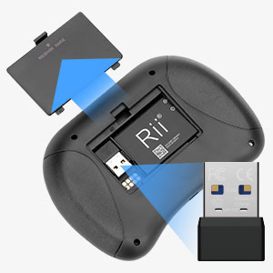 Mini Keyboard with 2.4G USB Receiver
