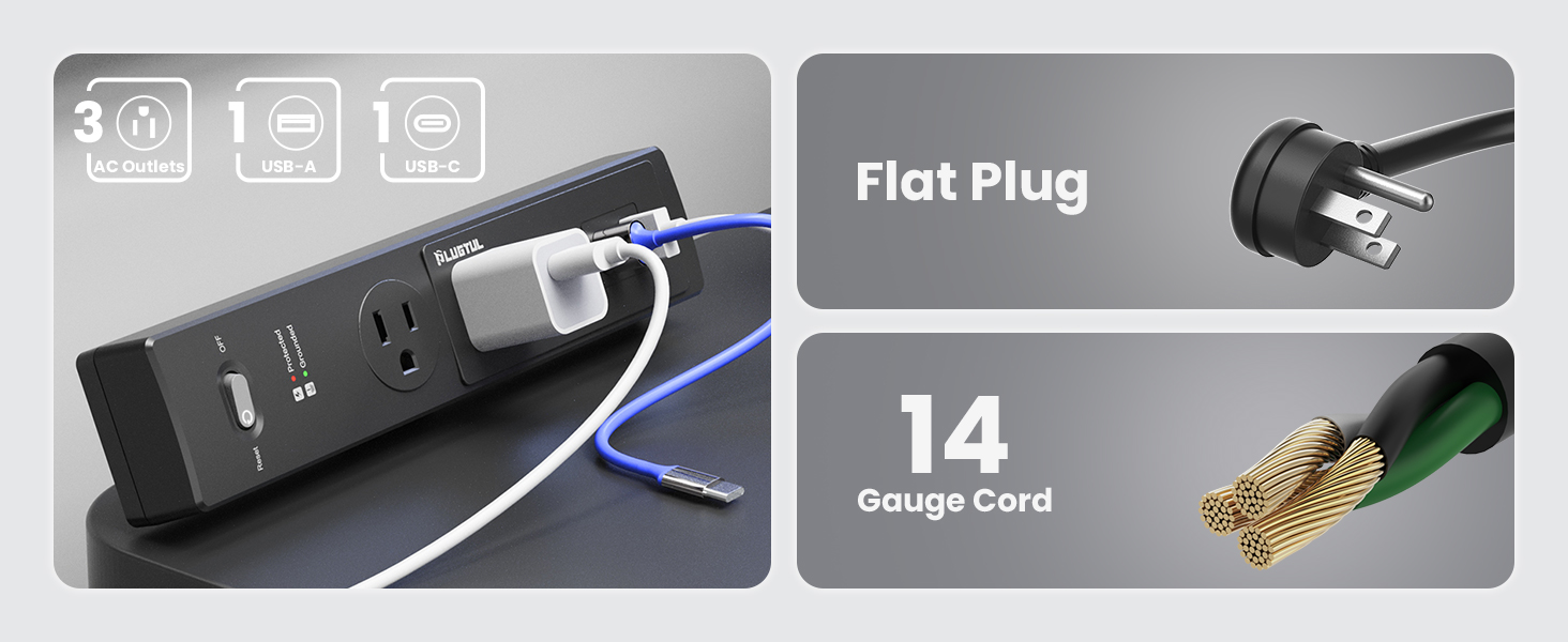 under desk power strip desk clamp power strip desk power station desk outlet station