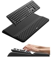 Vaydeer Wrist Rest with Keyboard Stand, Computer Wrist Support Pad, Ergonomic Keyboard Riser Hold...