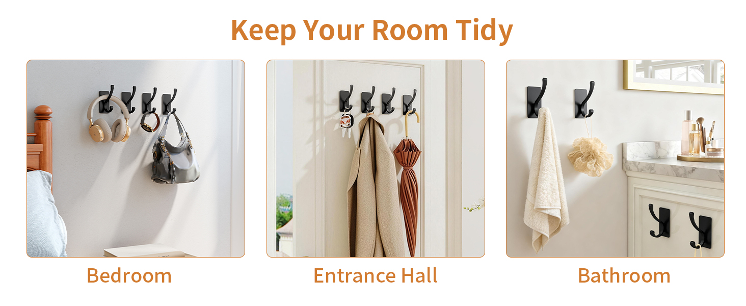 hooks for hanging coats