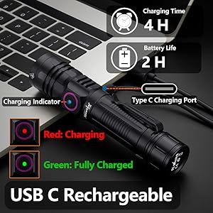USB C Rechargeable