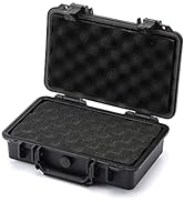 MIXPOWER 12-Inch Professional Waterproof Case with Foam Inser Sturdy Durable and ReliableTool Cas...