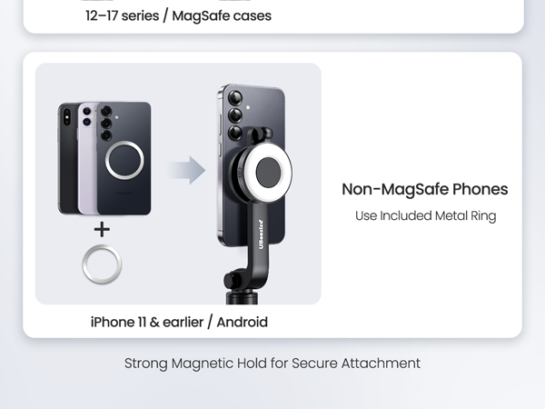 Strong Magnetic Hold for Secure Attachment