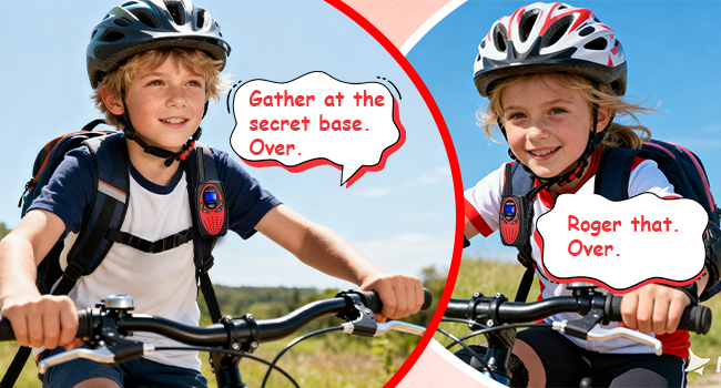 radios walkie talkies outdoor toys for 6 year old boys kids VOX walkie talkie