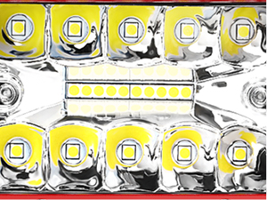 Nilight LED Light Bar Triple Row Spot Flood Combo Lights Driving Light Work Light