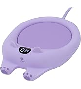 PUSEE Mug Warmer,Coffee Warmer for Desk Candle Warmer Auto Shut Off,Coffee Cup Warmer with 3 Temp...