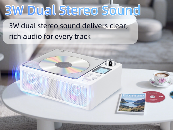 Portable CD Player Boombox