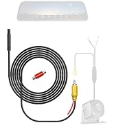 YQMAJIM RCA Plug to 4PIN Adapter Cable,(4 Ft Thicker) RCA Connector Backup Camera to 4PIN Dash Ca...