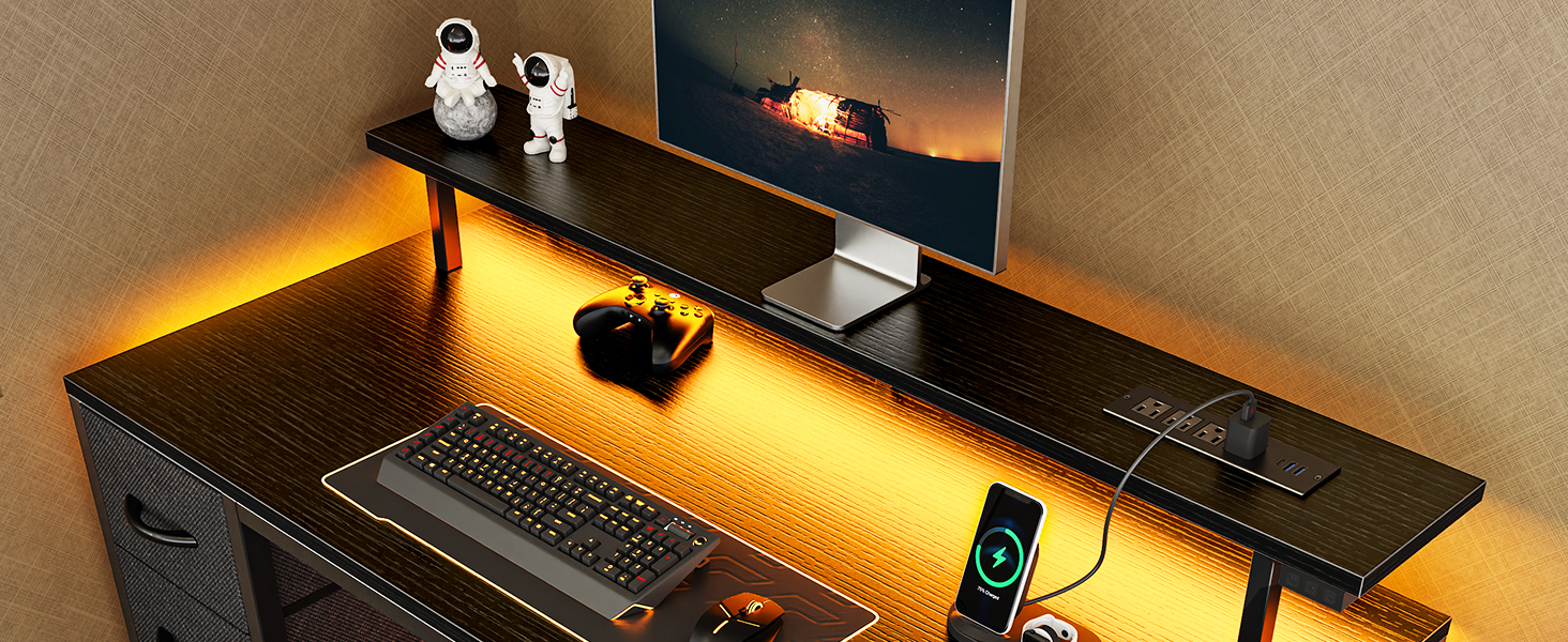 computer desk home office desk gaming desk