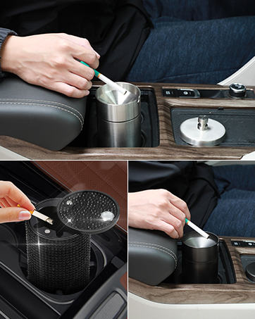 ashtray with lid