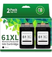 TEINO 61XL 61 Black Ink Cartridge for HP Printers Remanufactured Replacement for HP Ink 61 61XL f...