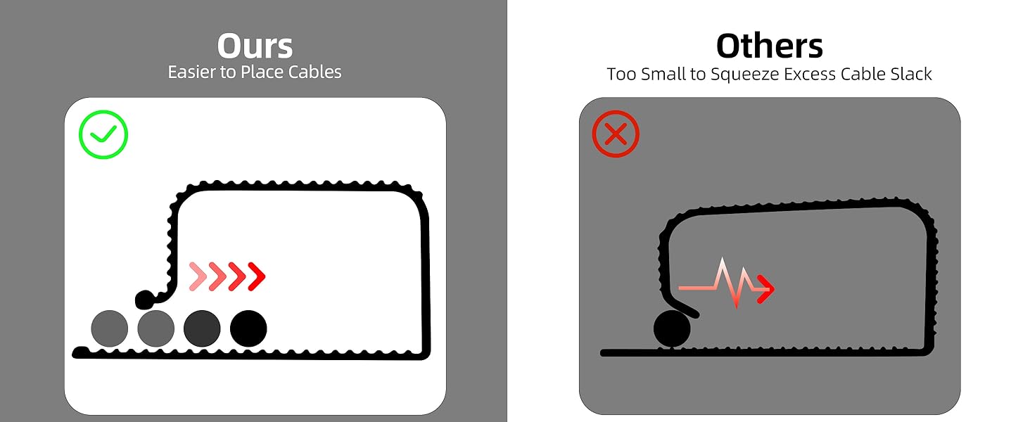 Cable Management Under Desk