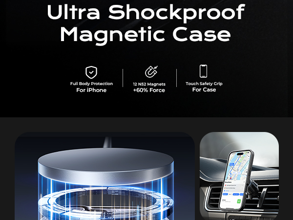 ULTRA SHOCKPROOF MAGNETIC CASE