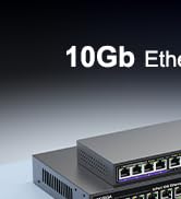 8 Port 10G Ethernet Switch Unmanaged,with 8X 10Gb Base-T Ports, NICGIGA 10Gbps Network Switch Eas...