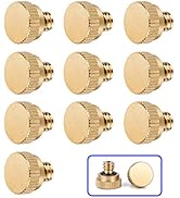 homenote 10 Pack Brass Misting Nozzle Plug for Outdoor Cooling System