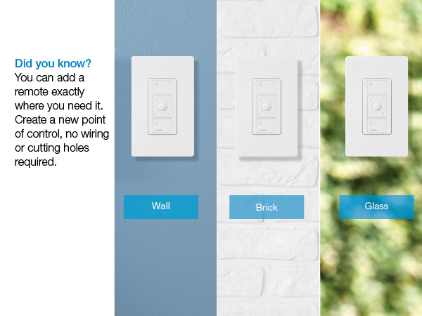add a new point of control without pulling wires