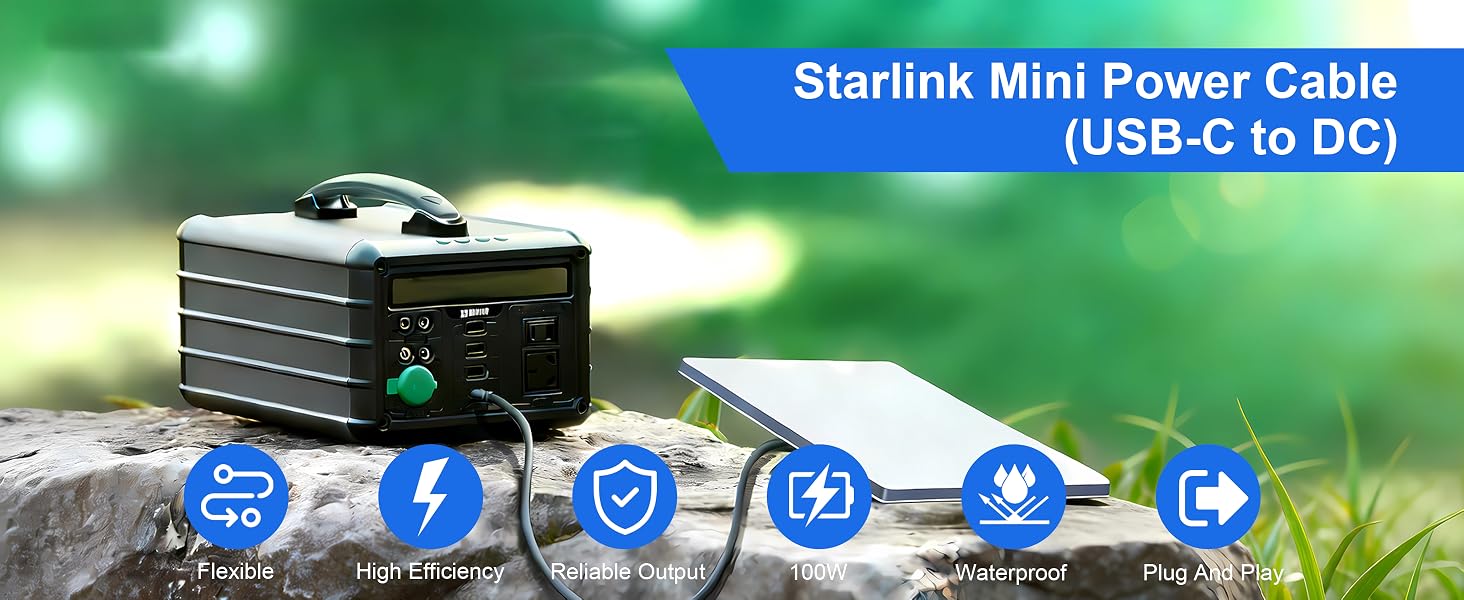starlink mini power cable