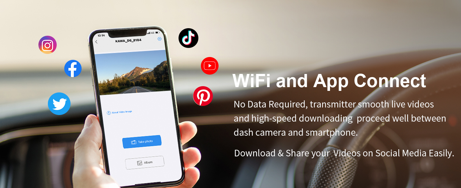 dash cam Wifi