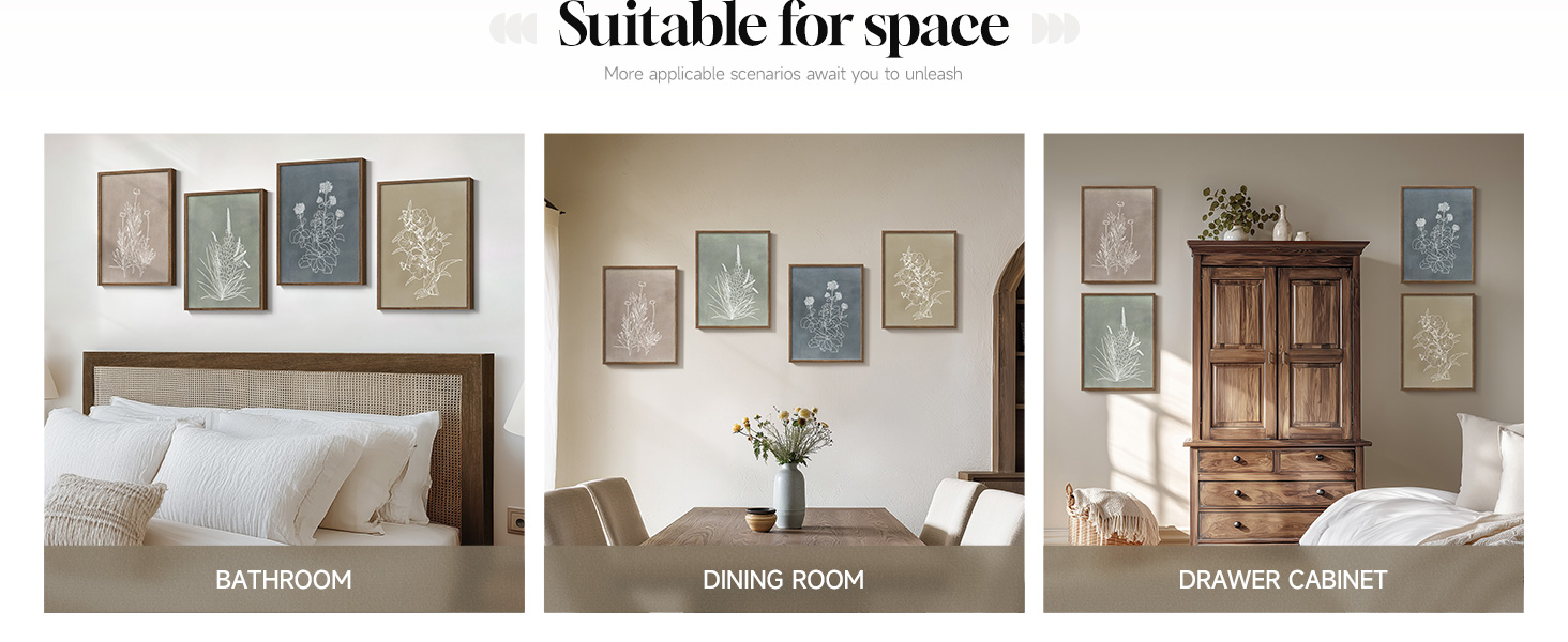 Wall decor for farmhouse, living room, bedroom, dining room, kitchen, office