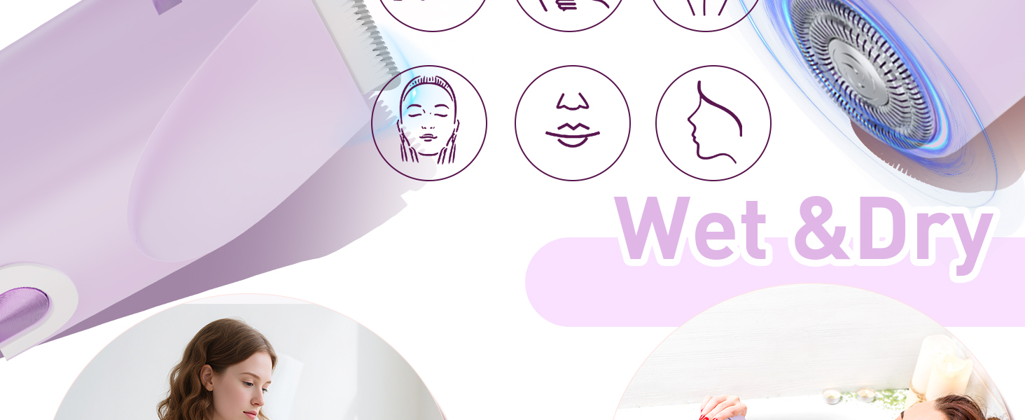 Dual Head Bikini Trimmer for Women