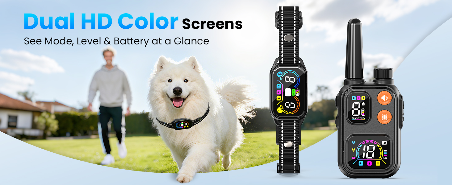 2 in 1 Dog Shock &amp;amp;amp;amp; Bark Collar