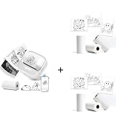 PRT Mini-Sticker Printer with 7 Rolls Sticker Paper