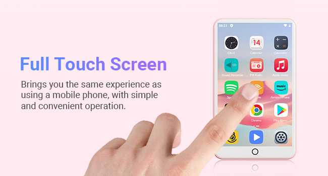 MP3 Player with Bluetooth and WiFi