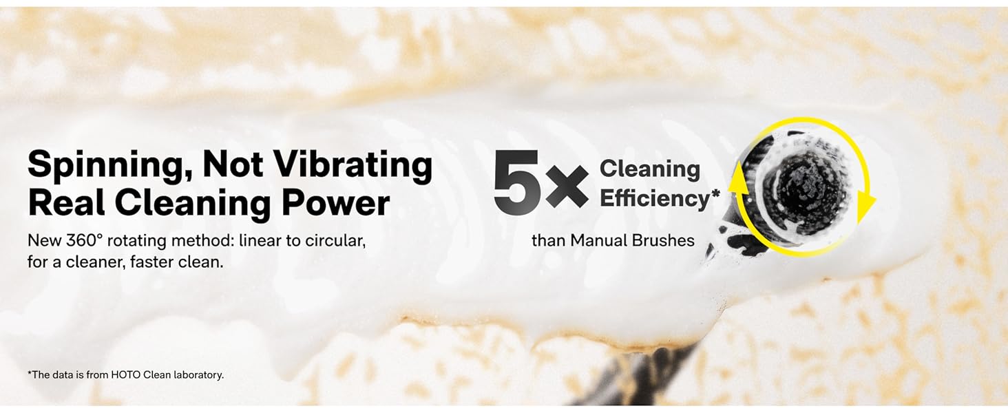 Spinning Power Scrubber