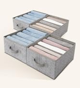GRANNY SAYS Pants Jeans Organizer for Closet, Wardrobe Clothes Organizer, Clothes Drawer Organize...