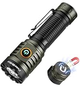 EverBrite 2000LM Rechargeable LED Flashlight with Magnetic Function | Magnetic Function, 6 Modes,...