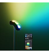 Govee Torchiere Floor Lamp with Matter, Alexa Compatible, RGBIC Warm Cool White Standing Lamp wit...