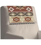 Doojoayie Headrest Cover for Recliner Waterproof Chair Recliners Headrest Protector Athnic Style ...