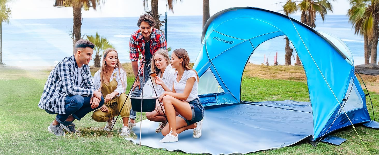 tent for picnic in park