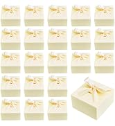 PH PandaHall 30pcs Gift Boxes Foldable Paper Box Candy Box Small Gift Packaging Boxes with Ribbon...