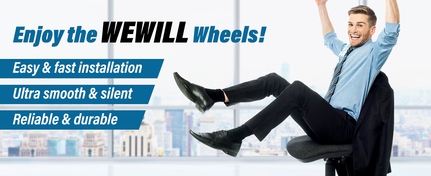 office chair wheels