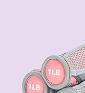 Sportneer Hand Weights Set, Removable Walking Weight of 6 (1lb, 2lbs, 3lbs Each Pack) Soft Dumbbe...