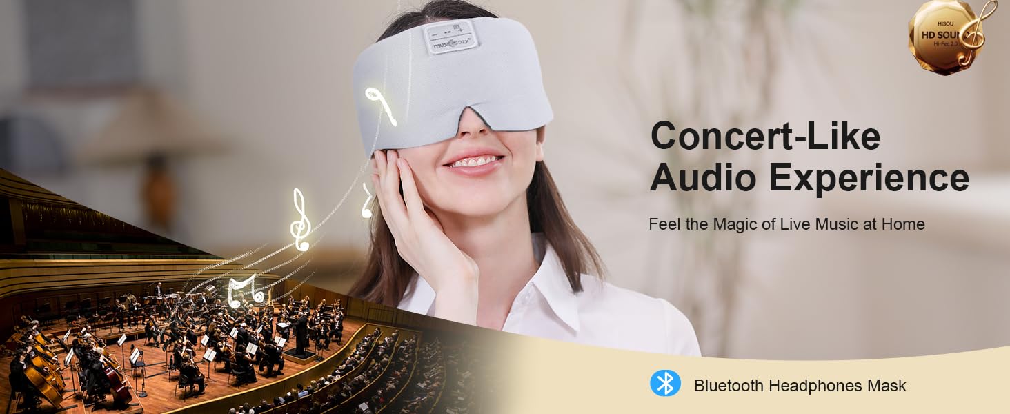 Bluetooth Headphone sleep mask sleeping mask eye masks for sleep silk eye mask silk pillow cases