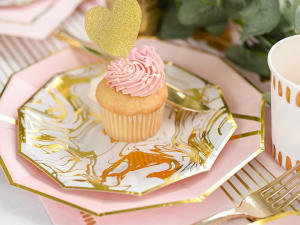 Coterie bridal shower plates