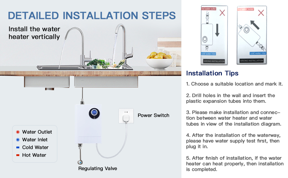 Tankless Water Heater Electric