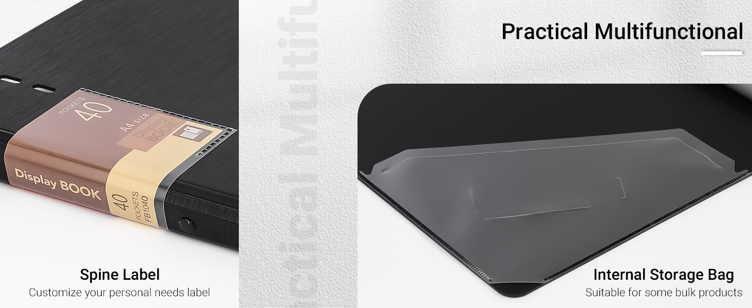 Presentation Binder 40-Pocket