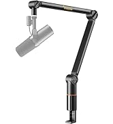 MAONO Microphone Arm, Mic Boom Arm with Cable Management Channels, Desk Clamp, Versatile Mounting...