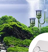 boxtech Aquarium Air Stone, Fish Tank Bubble Diffuser High Dissolved Oxygen Airstones for Air Pum...