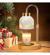 Lukasa Candle Warmer Lamp, with Timer and Dimmer, Adjustable Height Candle Lamp, House Warming Gi...