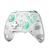 PC Controller,Bluetooth Controller with Hall Triggers,Hall Joysticks,RGB Light,for PC/...