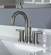 Geneva Double Handle Bathroom Faucet Finish: Satin Nickel