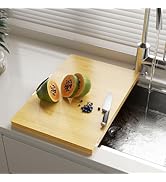 Bamboo Stove Covers for Electric Stove - Noodle Board Stove Top Cover Board For Gas Burner,Wooden...