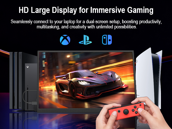 10 inch portable monitor