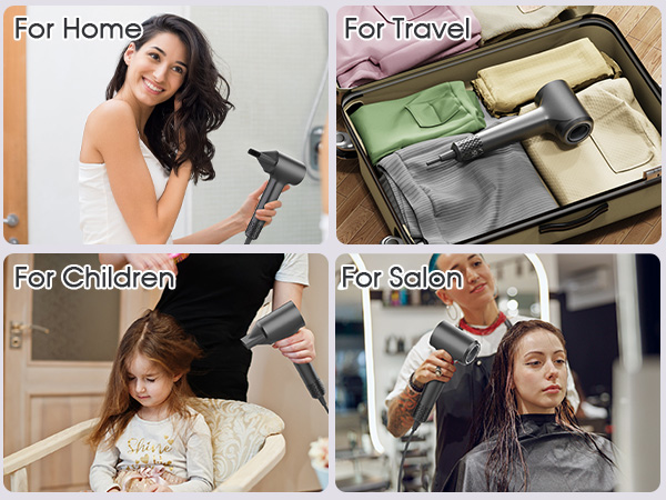 Applicable To Different Scenarios 110000 RPM Hair Dryer, Motor Fast Drying Blow Dryer