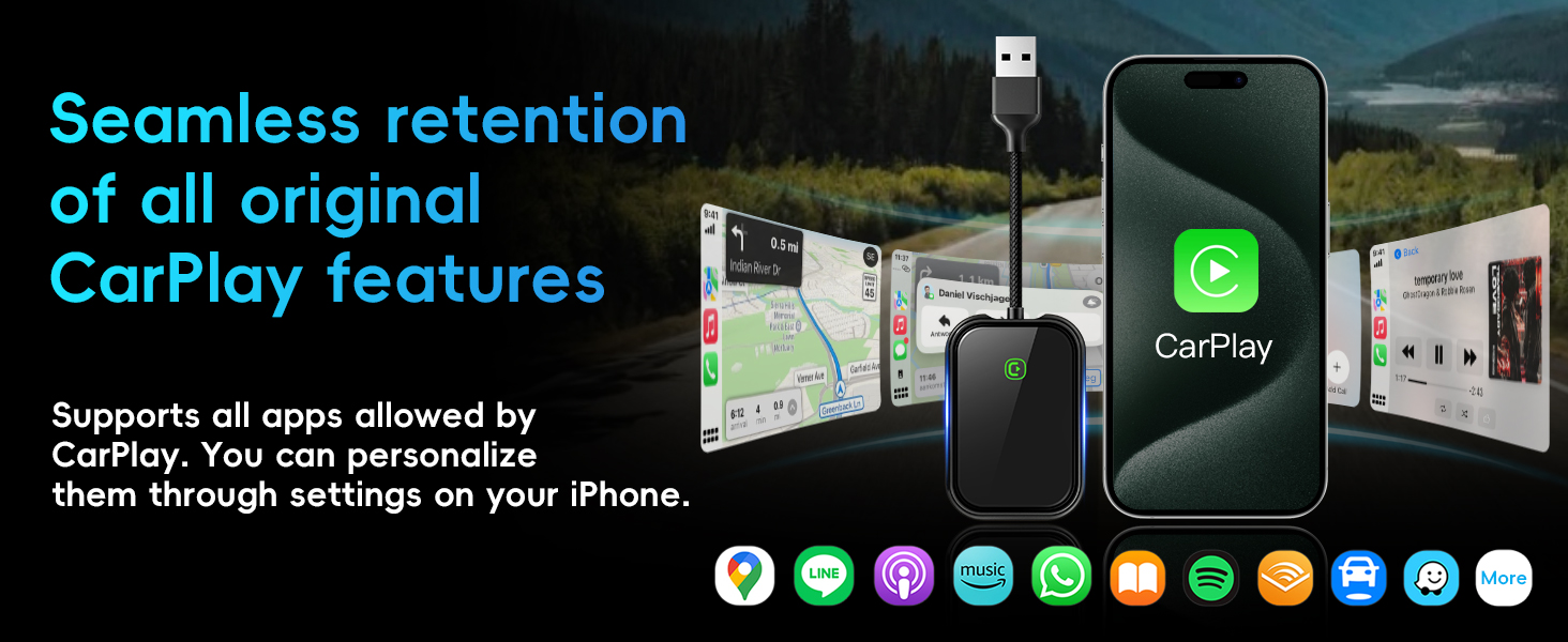 Wireless CarPlay Adapter